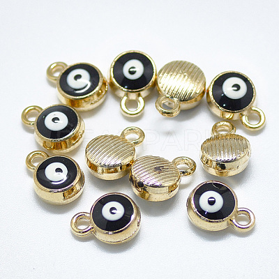 Light Gold Plated Alloy Charms ENAM-S117-27B-1