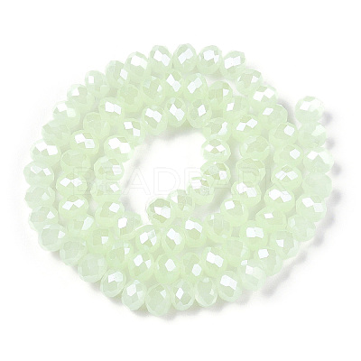 Electroplate Glass Beads Strands EGLA-A034-J6mm-A05-1-1