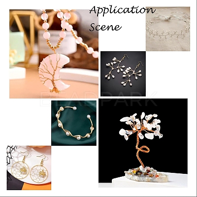 Round Copper Jewelry Wire CWIR-R005-0.3mm-02-1