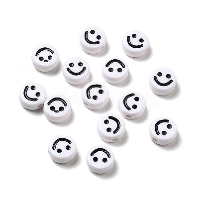 Opaque Acrylic Beads MACR-E012-01A-1