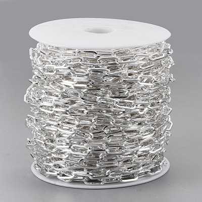 Unwelded Iron Paperclip Chains CH-S125-02F-S-1