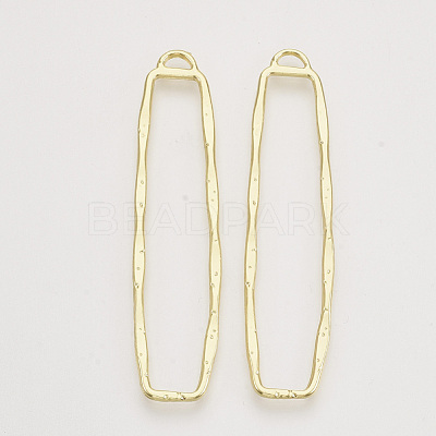 Alloy Open Back Bezel Big Pendants PALLOY-S121-160-1