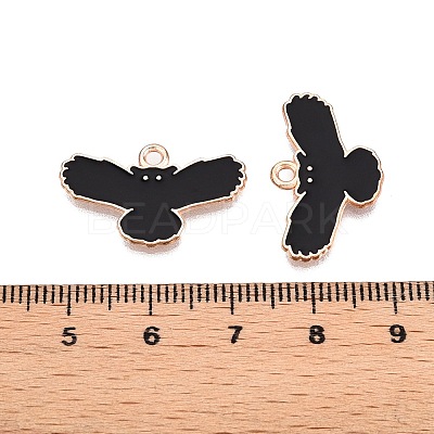 Halloween Theme Alloy Enamel Pendants PALLOY-N176-48-RS-1