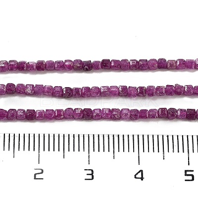 Natural Ruby Beads Strands G-H042-B35-01-1