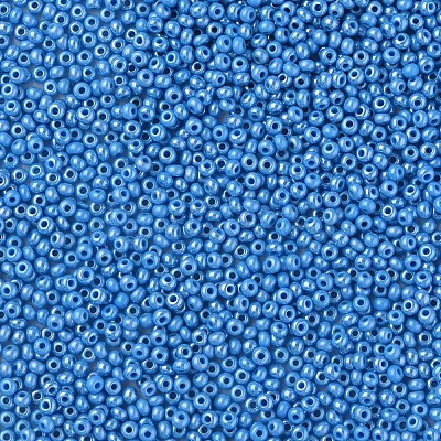 11/0 Czech Opaque Glass Seed Beads SEED-N004-003B-18-1