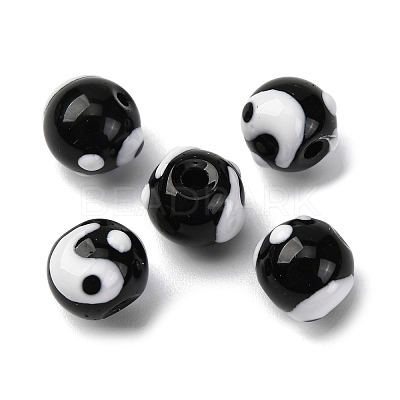 Handmade Lampwork Beads LAMP-R020-05C-1