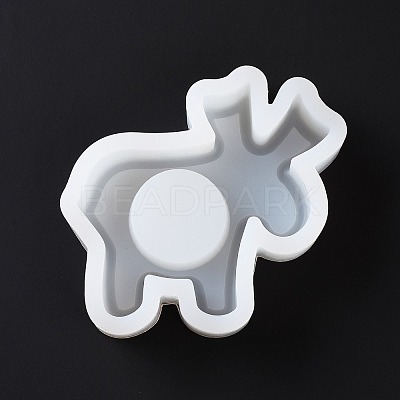 Silicone Christmas Theme Candle Holder Molds DIY-A040-04B-1