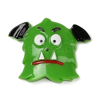 Monster Halloween Opaque Resin Decoden Cabochons RESI-R446-02G-1