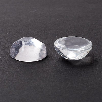 Transparent Resin Cabochons GGLA-G021-01-1