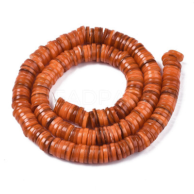 Natural Freshwater Shell Beads Strands BSHE-I016A-01F-1