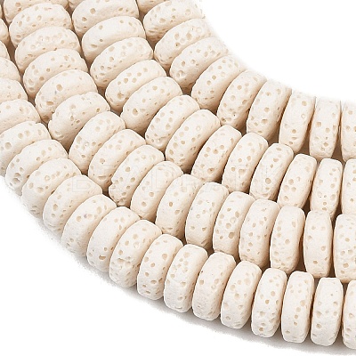 Natural Lava Rock Beads Strands G-F671-02A-01-1