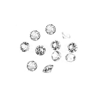 Glass Rhinestone Cabochons GLAA-TAC0005-5mm-04-1