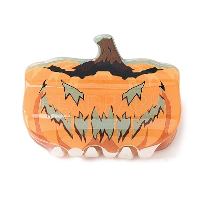 Halloween Theme Luminous PVC Claw Hair Clip PHAR-F022-02B-1
