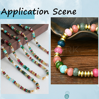 2 Strands Natural White Jade Beads Strands G-PA0002-02C-1