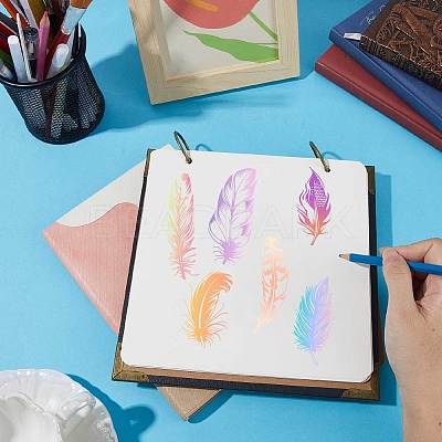 Plastic Stamps DIY-WH20018-0173-1