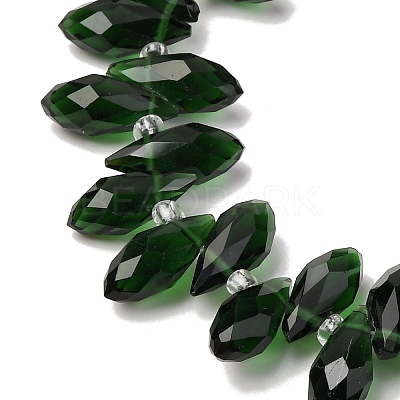 Crystal Glass Beads Strands GLAA-D033-36-1