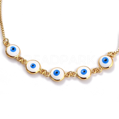 Adjustable Brass Slider Bracelets BJEW-L652-17-G-1