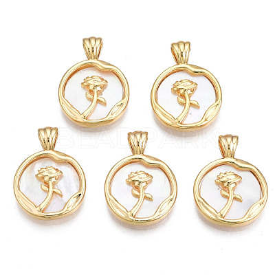 Brass Pendants KK-N233-163-1