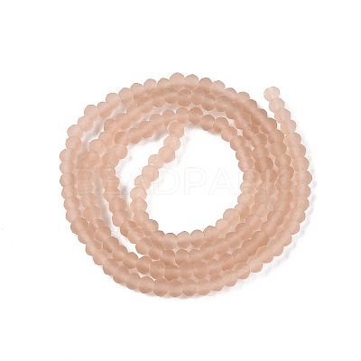 Transparent Glass Beads Strands EGLA-A044-T1mm-MD20-1