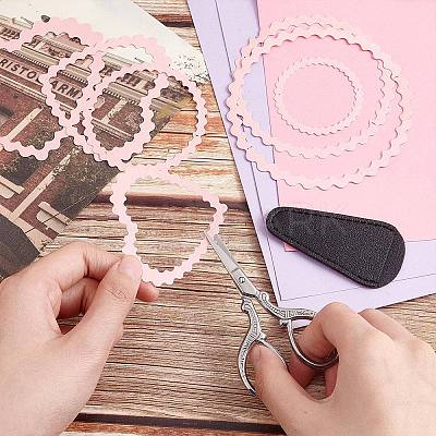 2Pcs Stainless Steel Sewing Scissors TOOL-SC0001-26-1