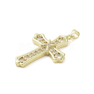 Golden Brass with Glass Pendants KK-A209-05C-G-1