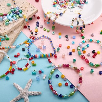 45G Opaque Colours Glass Seed Beads SEED-SZ0001-032-1