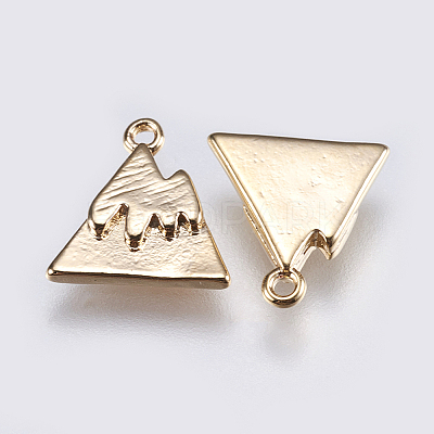 Brass Charms X-KK-F740-31G-1
