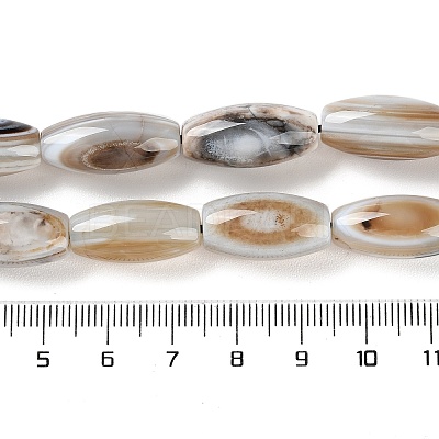 Natural Eye Agate Beads Strands G-NH0019-C04-05-1