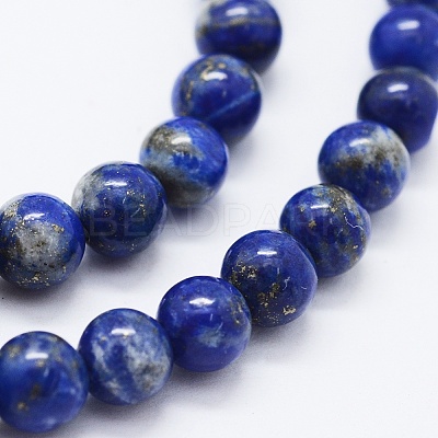 Natural Lapis Lazuli Beads Strands X-G-F561-6mm-G-1