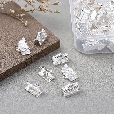 Iron Ribbon Crimp Ends IFIN-YW0001-13S-LF-1