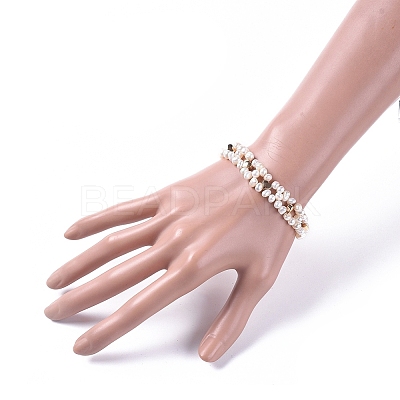 Beaded Bracelets BJEW-JB04749-03-1