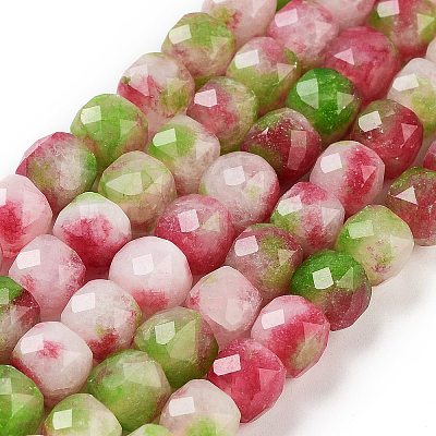 Natural White Jade Beads Strands G-H028-A09-13-1