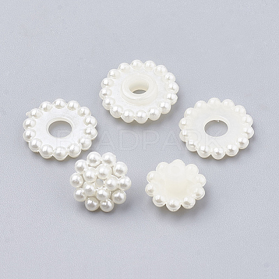Imitation Pearl Acrylic Beads LS-OACR-T004-12mm-21-B-1