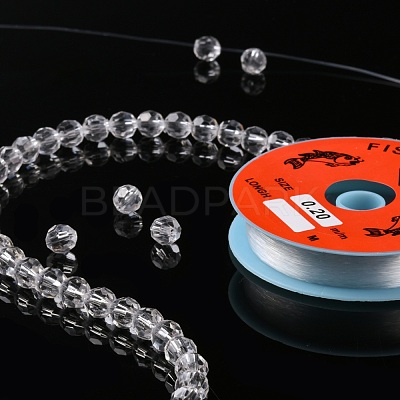 Transparent Fishing Thread Nylon Wire X-EC-L001-0.2mm-01-1