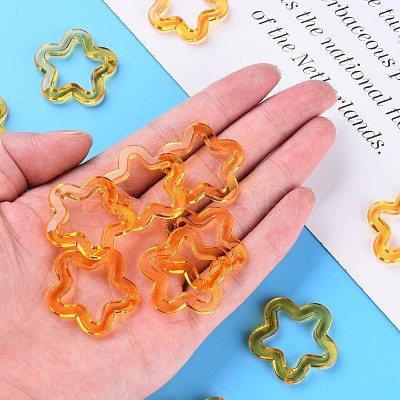 Transparent Acrylic Beads MACR-S373-24-B05-1