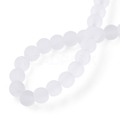 Transparent Glass Beads Strands GLAA-T032-T4mm-MD13-1