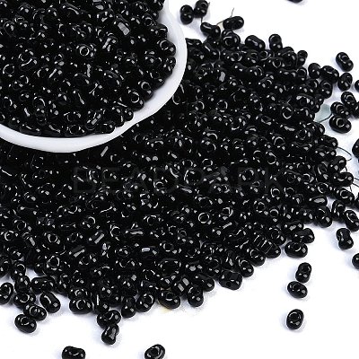 Baking Paint Glass Seed Beads SEED-K010-A02-1