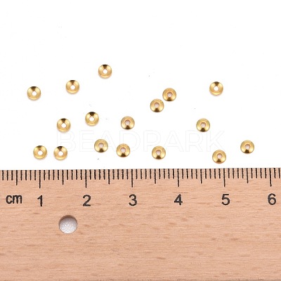 Brass Tiny Bead Cones KK-O043-04G-1