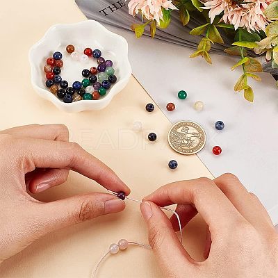 Natural & Synthetic Mixed Gemstone Beads G-OC0003-87A-1