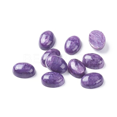Natural Charoite Cabochons X-G-E557-05D-1