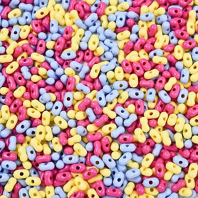 Opaque Acrylic Beads MACR-T048-02M-15-1