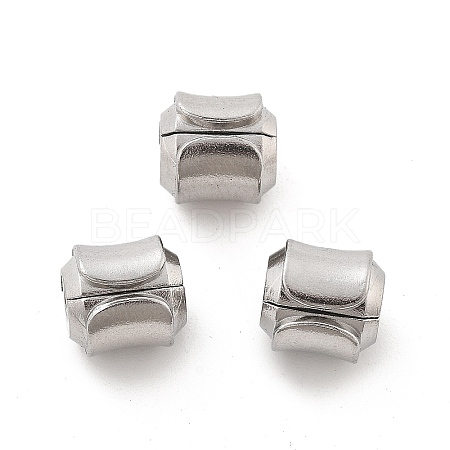 304 Stainless Steel European Style Clasps STAS-M112-04P-04-1
