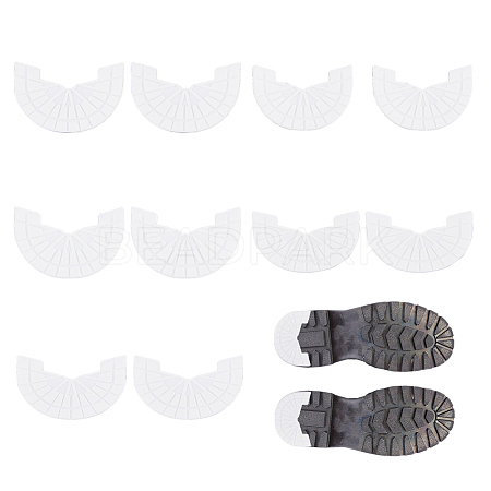 5 Pairs 5 Styles Anti Skid Rubber Shoes Bottoms FIND-DC0005-97-1
