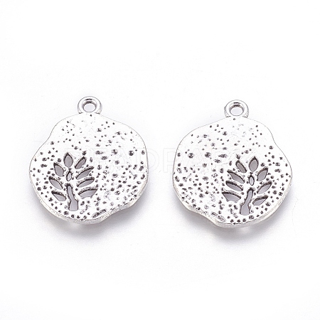 Tibetan Style Alloy Pendants LS-TIBEP-A14120-AS-FF-1