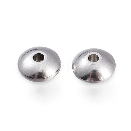 Non-Tarnish 202 Stainless Steel Spacer Beads STAS-L232-070C-P-1