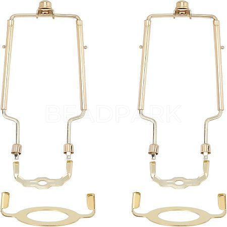 Iron Lamp Shade Harp Holder AJEW-OC0002-67G-1