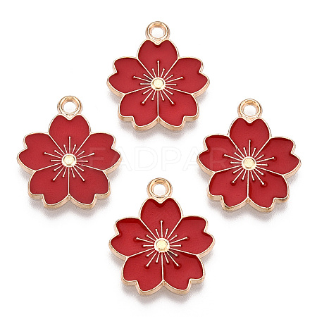 Alloy Enamel Pendants LS-ENAM-S121-115A-1