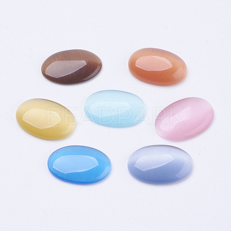 Cat Eye Cabochons CE-J005-13x18mm-M-1