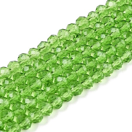 Glass Beads Strands EGLA-A044-T4mm-D11-1