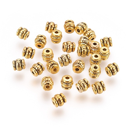 Tibetan Style Beads TIBEB-Q043-AG-FF-1